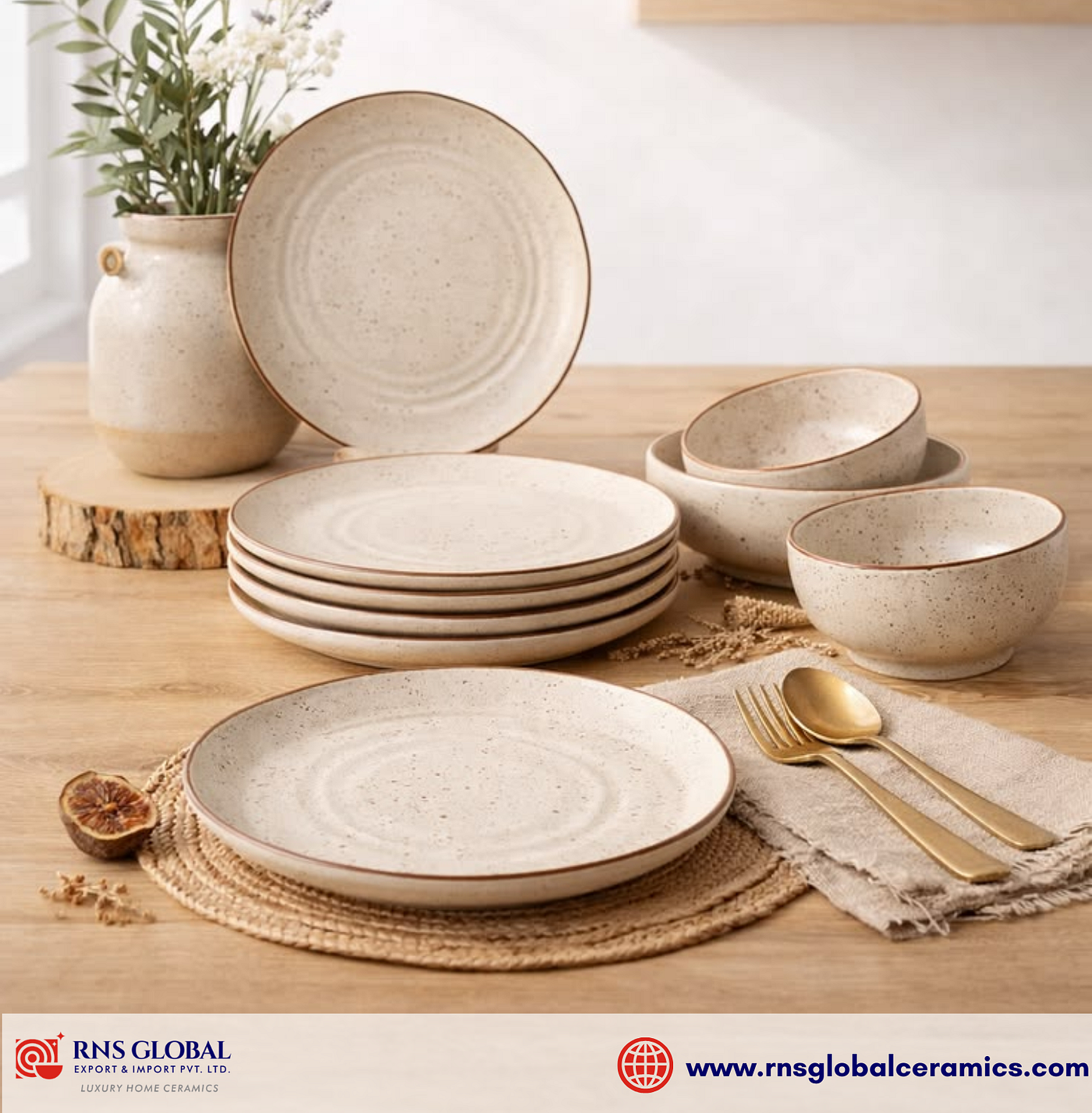 Buy Premium Ceramic Dinner Sets with Elegant Handcrafted Finishing