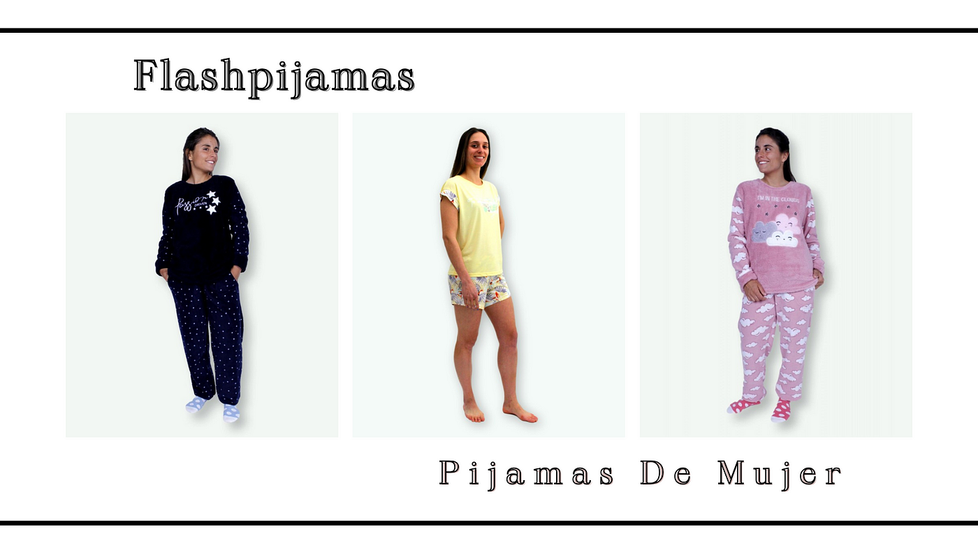 FLASHPIJAMAS - Pijamas mujer de invierno cómodos y baratos