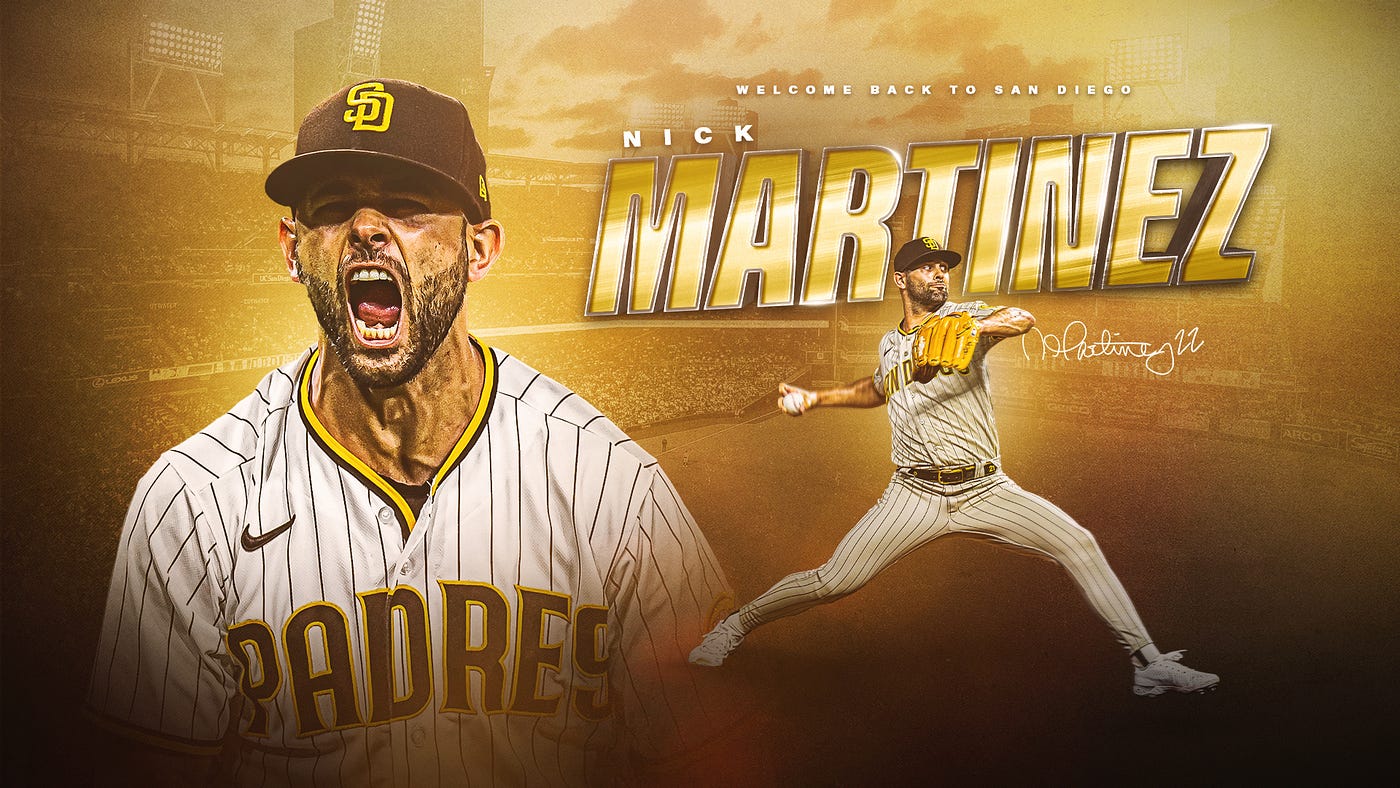 Padres Sign Nick Martinez To Three-Year Contract | by FriarWire | FriarWire