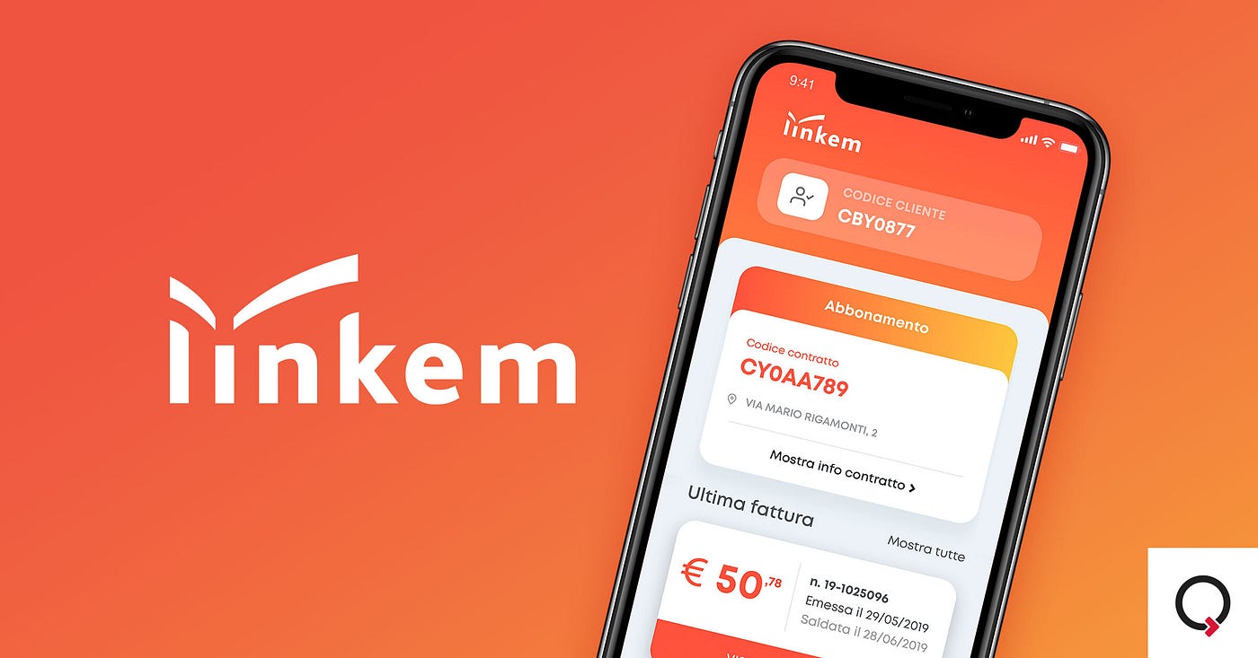 MyLinkem App: a new digital touchpoint for Linkem customers | by IQUII |  Medium