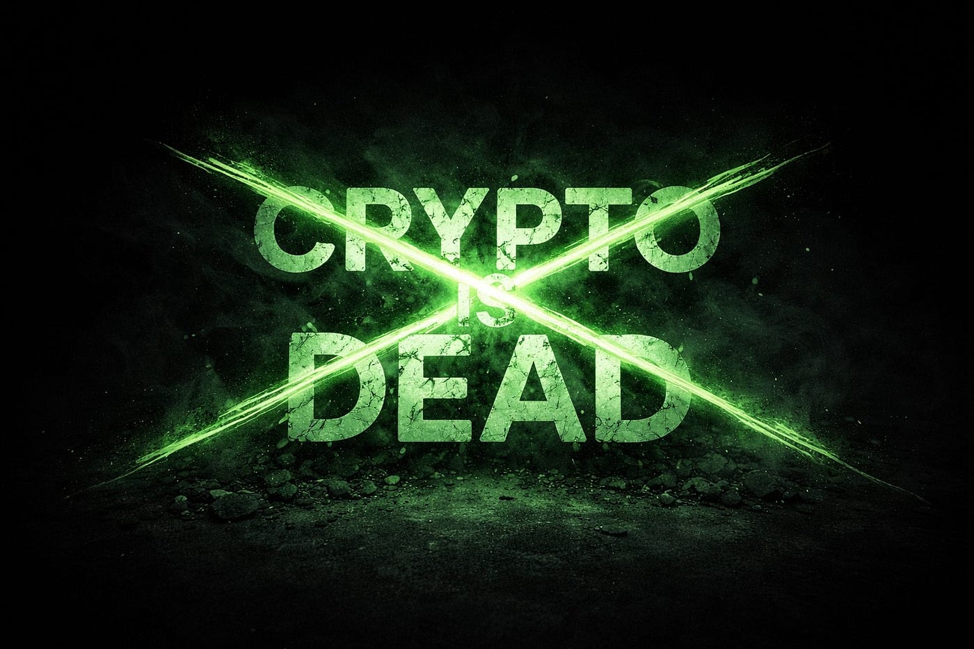 Crypto Is Dead” Is a Bad Take. Every market downturn brings the same… | by  Kris Varley | Jan, 2026 | Medium