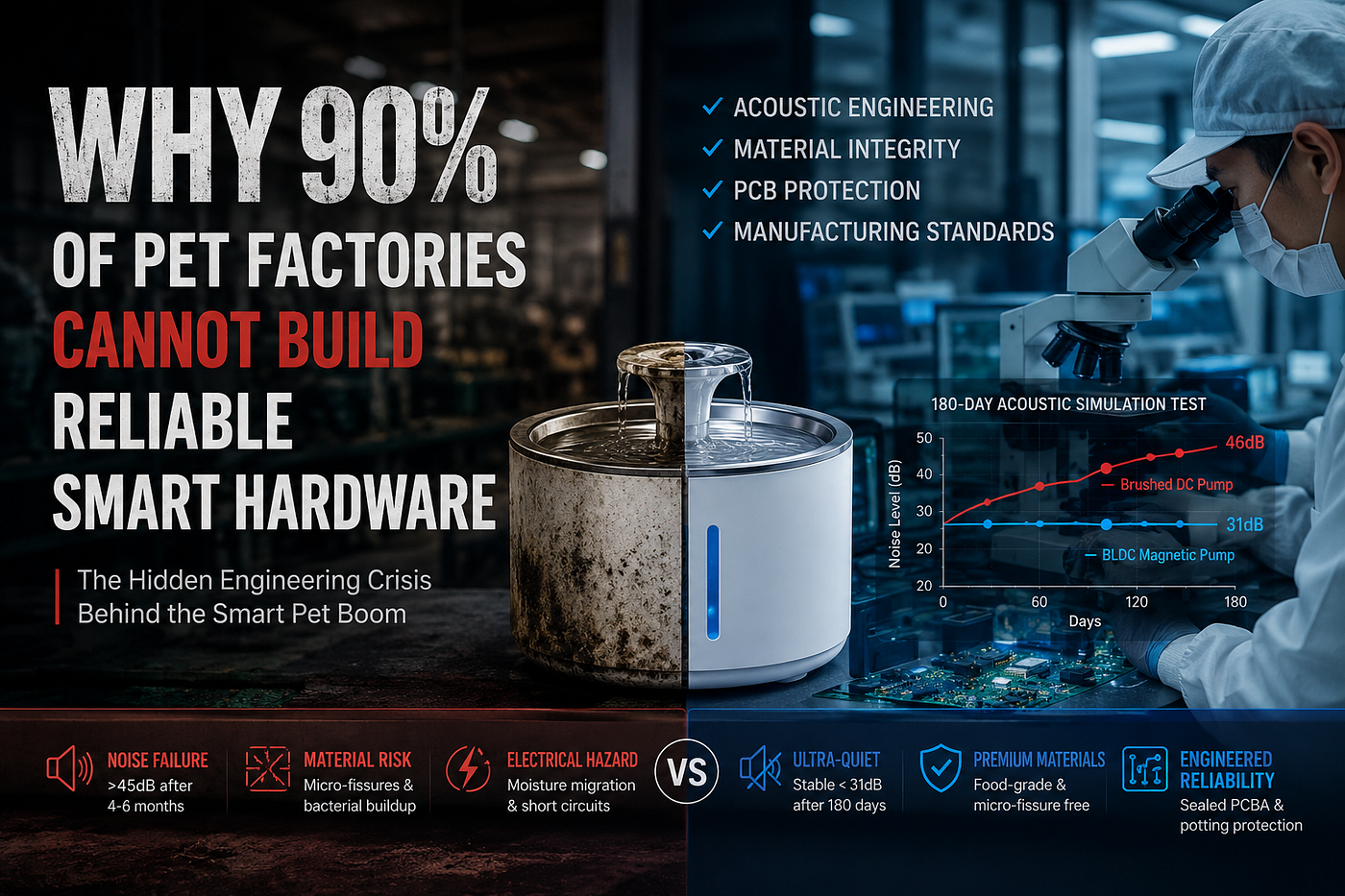 Why 90% of Pet Factories Cannot Build Reliable Smart Hardware