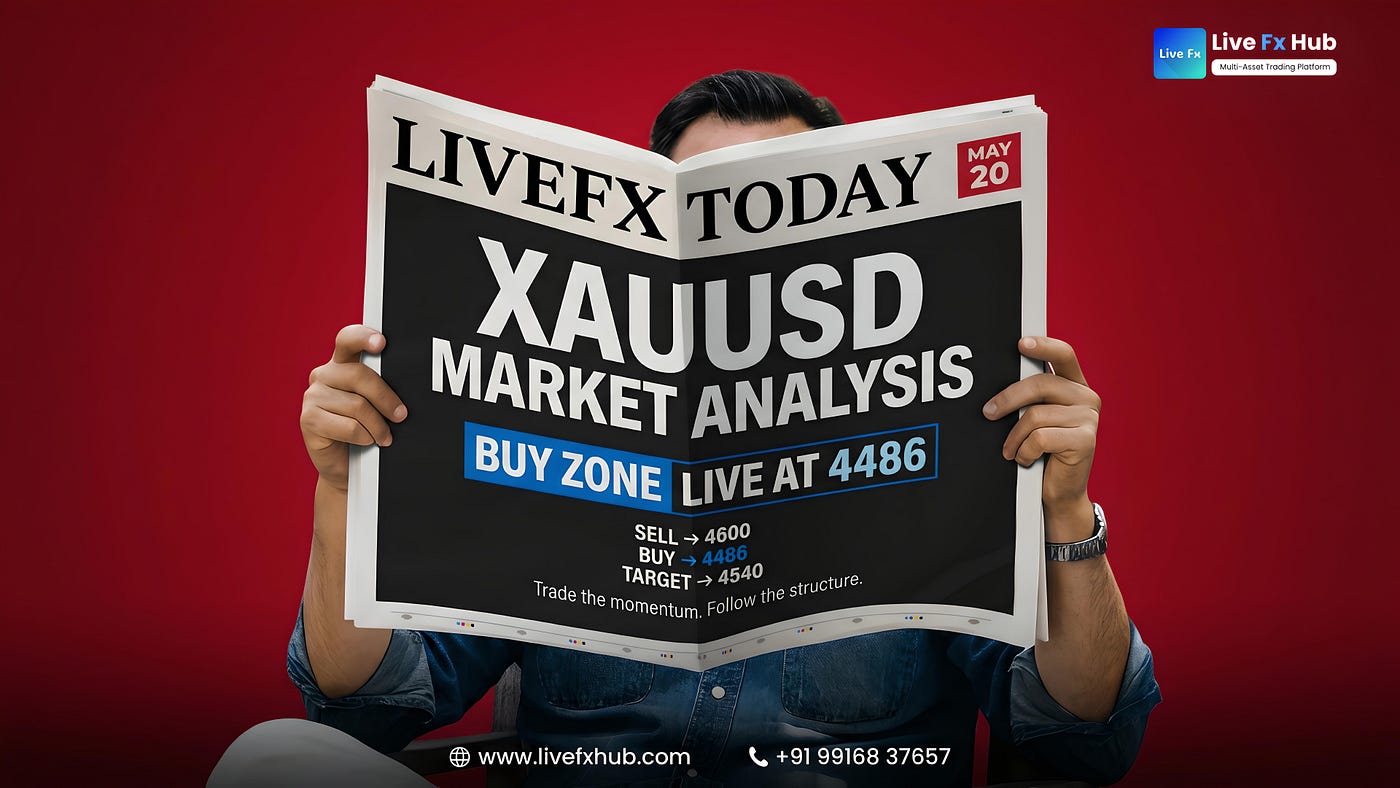 XAUUSD — May 20, 2026 | Gold Drops to 4,486 — This Is the Buy Zone Right Now