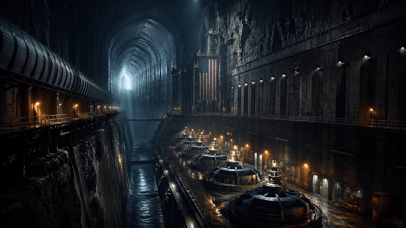 Subterranean Sovereignty Unveiled: The Secret Engine Driving Hoover Dam Beneath the Surface