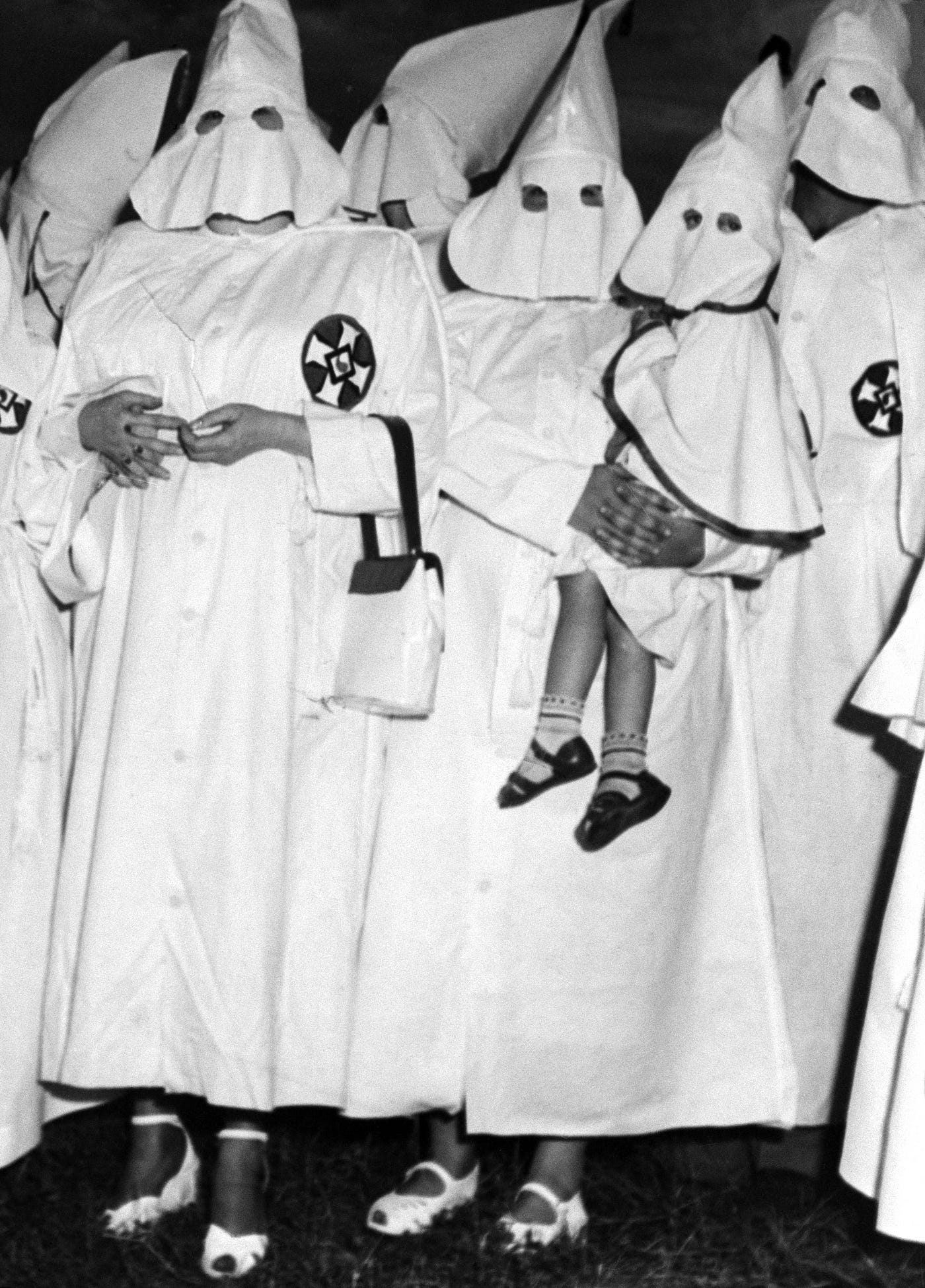 Mom who allowed her seven-year old son to dress up like a KKK