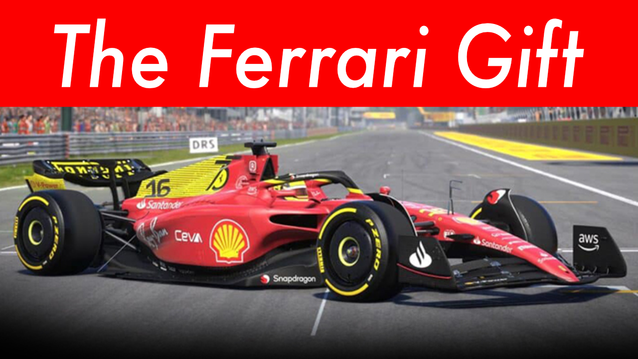 For the F1 Fanatic The Ferrari Gift Hell Love — The Bburago Ferrari Car Model Kit by Saygin Celen Medium