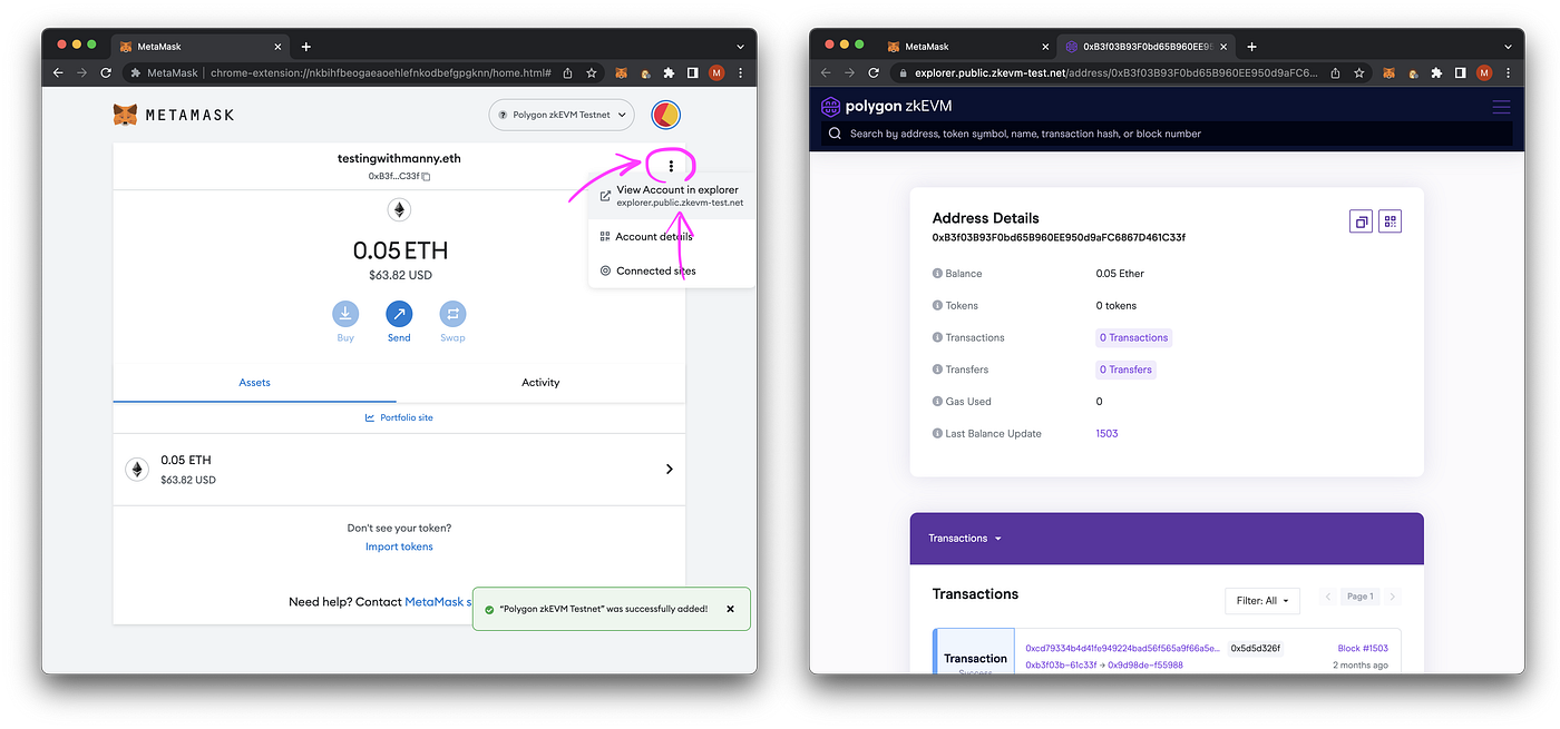 How To Deploy A Contract To Polygon zkEVM Testnet | by Manny | Medium