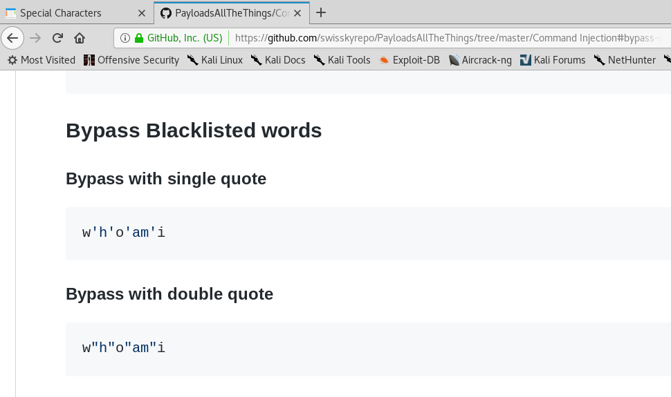 PayloadsAllTheThings/XSS Injection/README.md at master