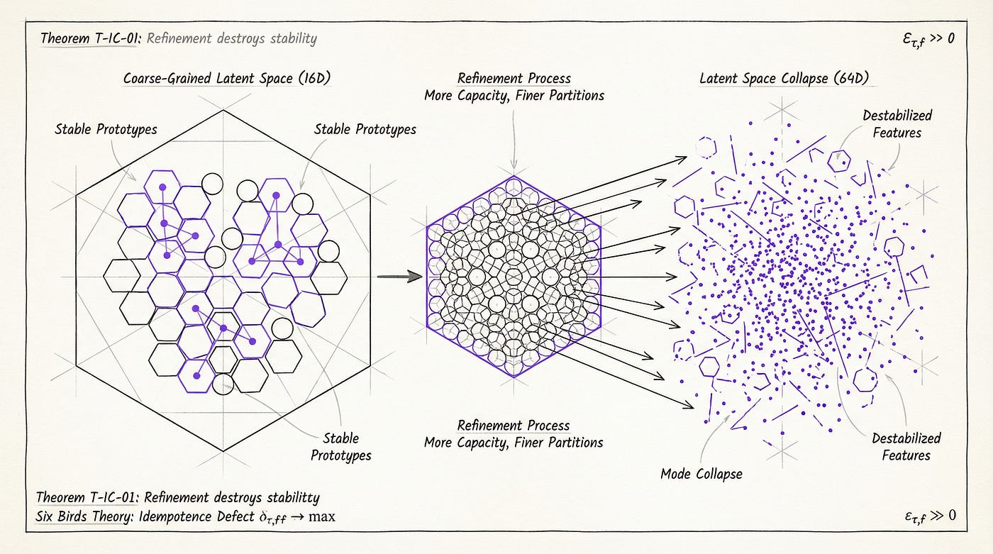 State Aggregation and Latent Space Collapse