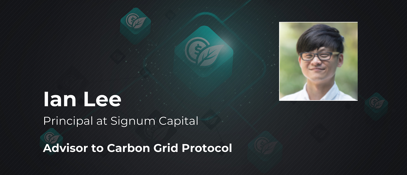 Advisor Spotlight: Ian Lee, Signum Capital | by Andy CGRID | Carbon Grid  Protocol | Medium