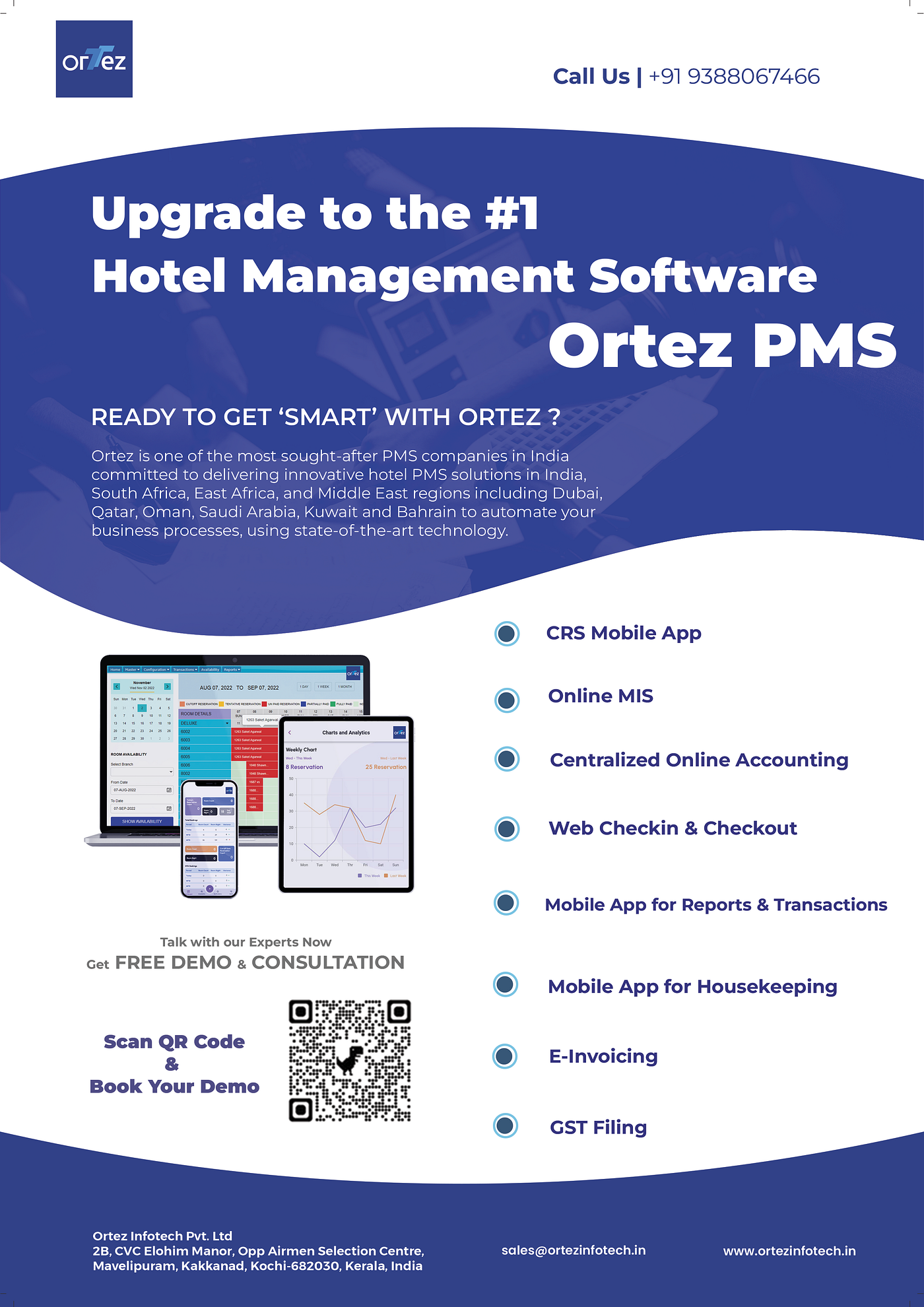 Ortez PMS Hotel Management System