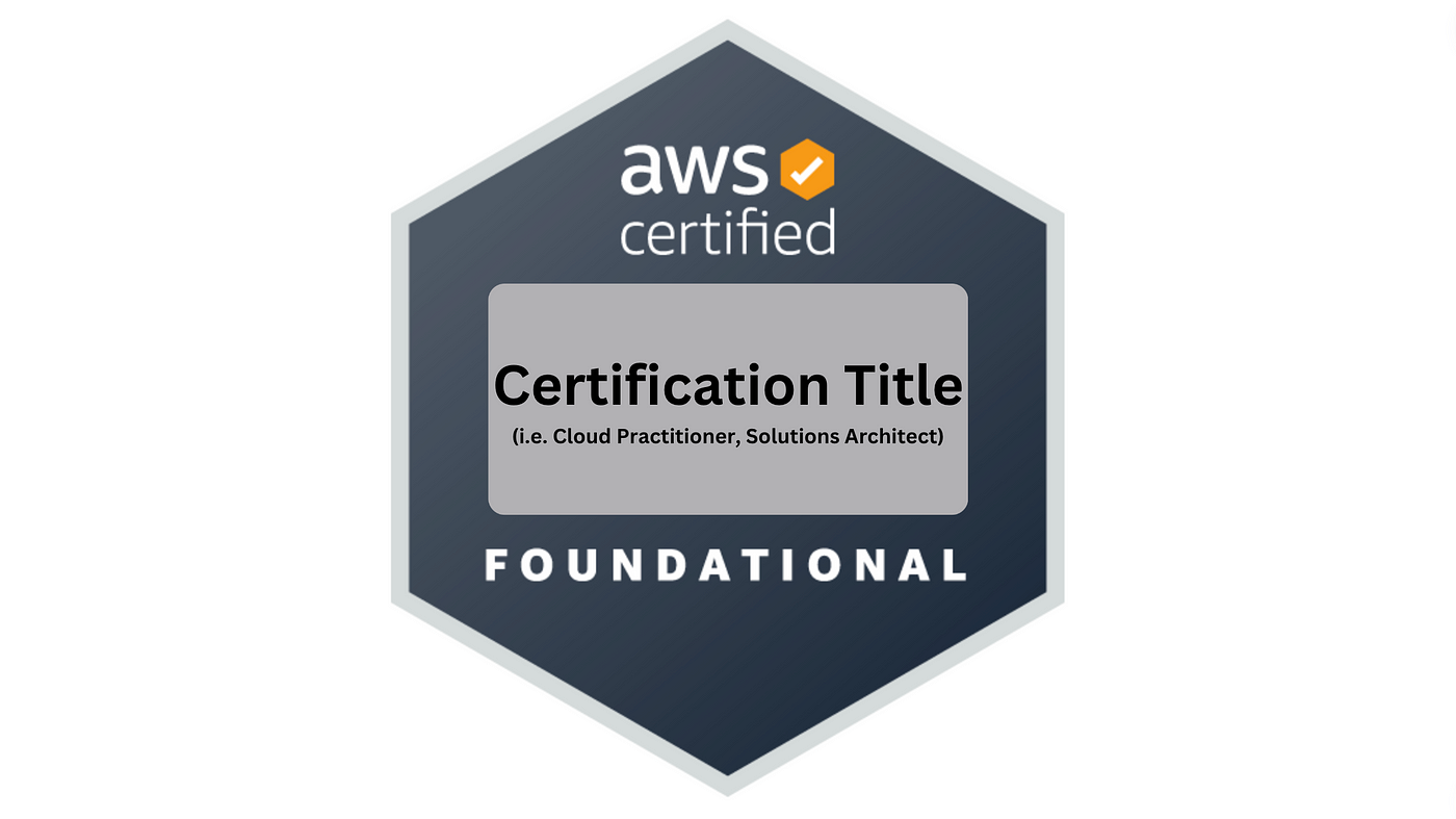 aws foundation certificate