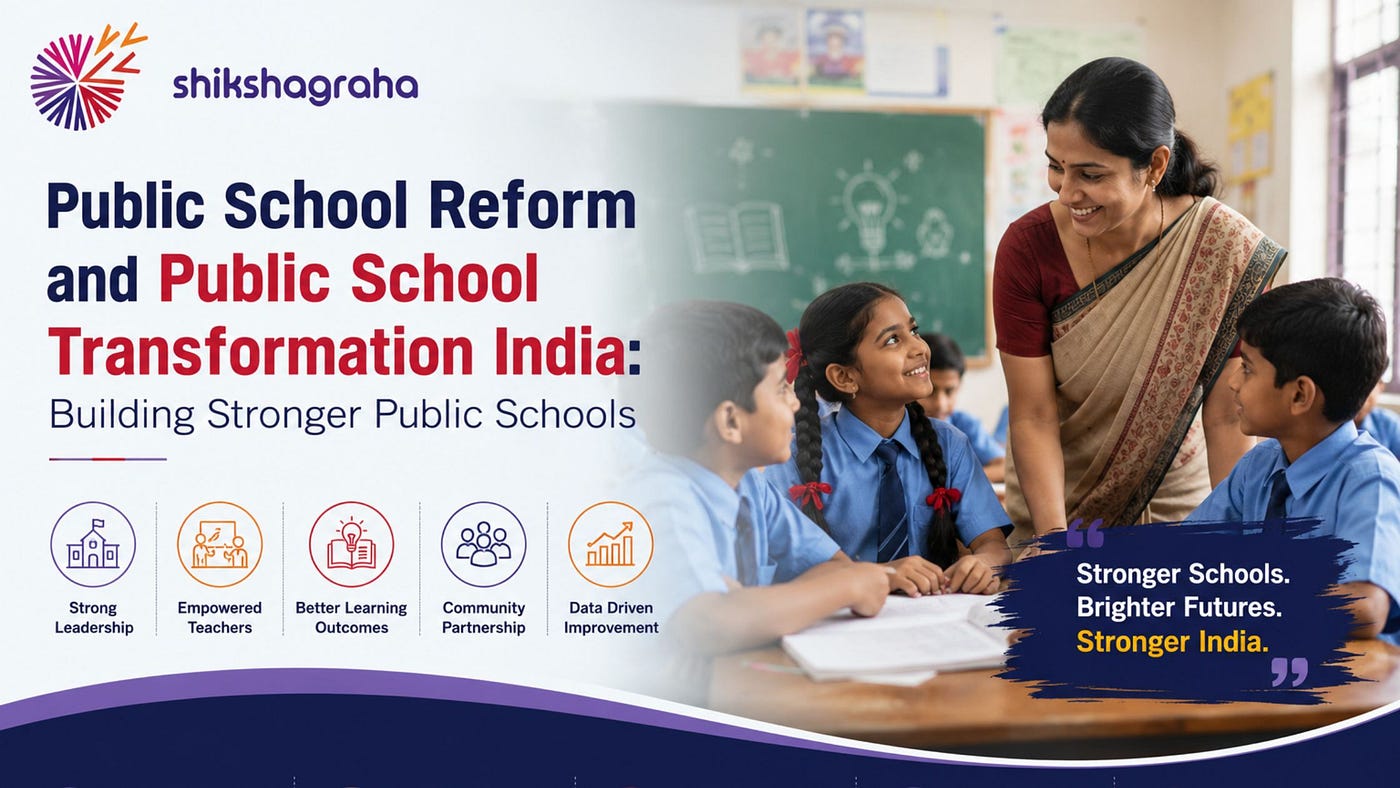 Public School Reform and Public School Transformation India: Building Stronger Public Schools