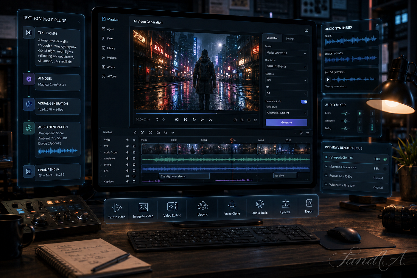 AI video generation is increasingly shifting toward fully integrated audio and visual workflows.