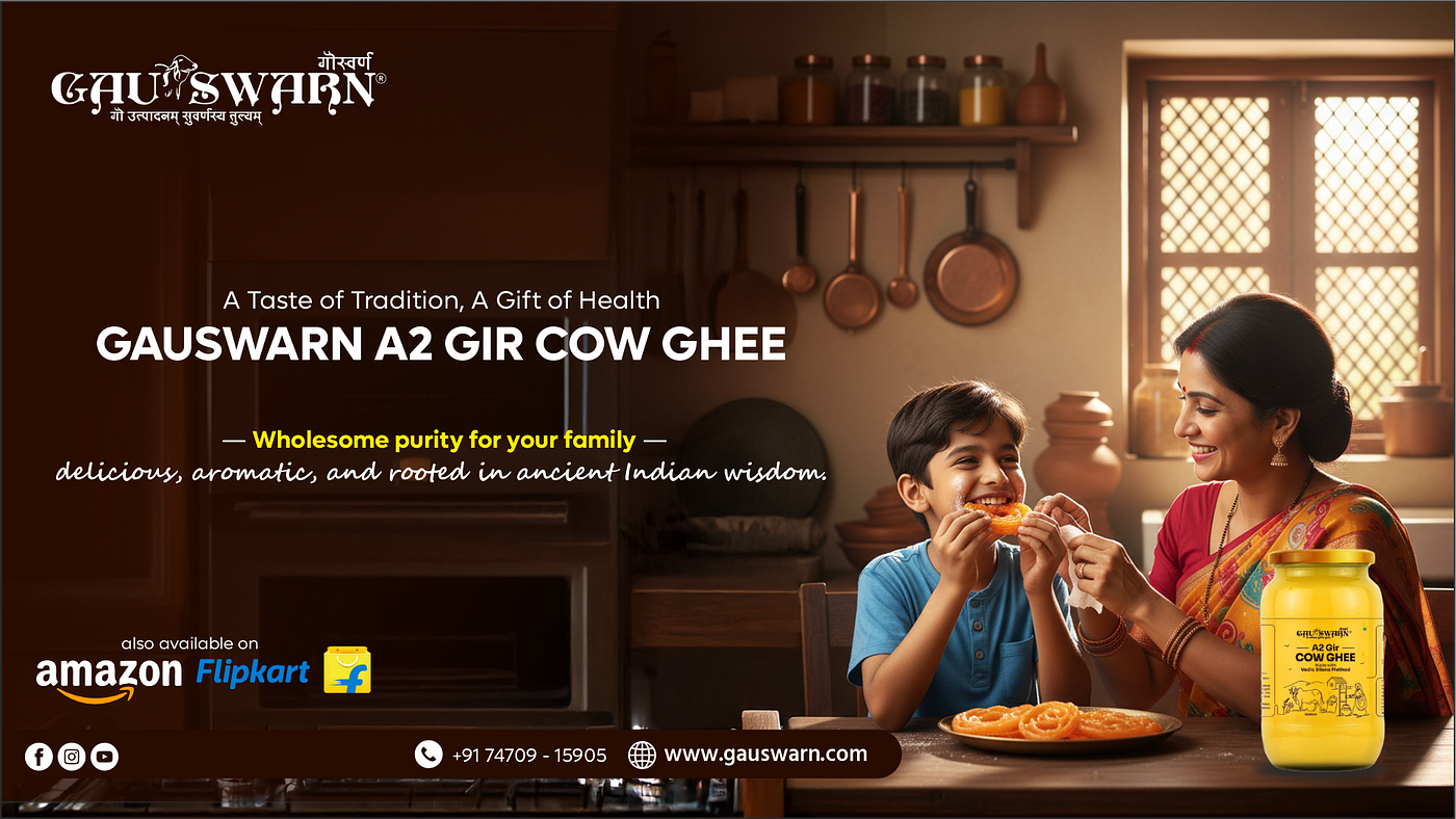 A2 Ghee for Anti-Ageing — How Vitamins A, E & K2 Fight Wrinkles Naturally | Gauswarn India