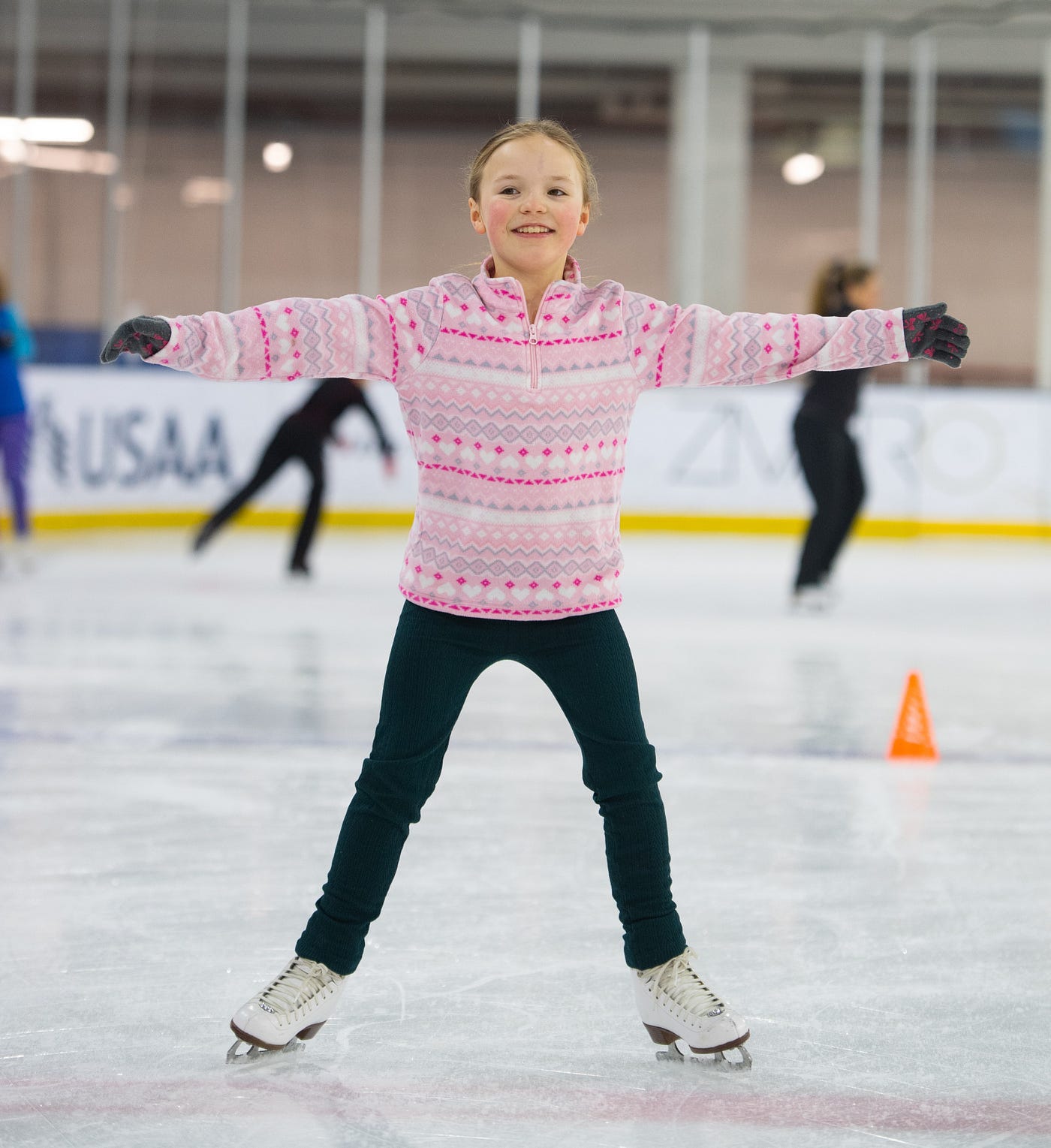 7. Skating Basics: One Foot Glides Forward and Backward 