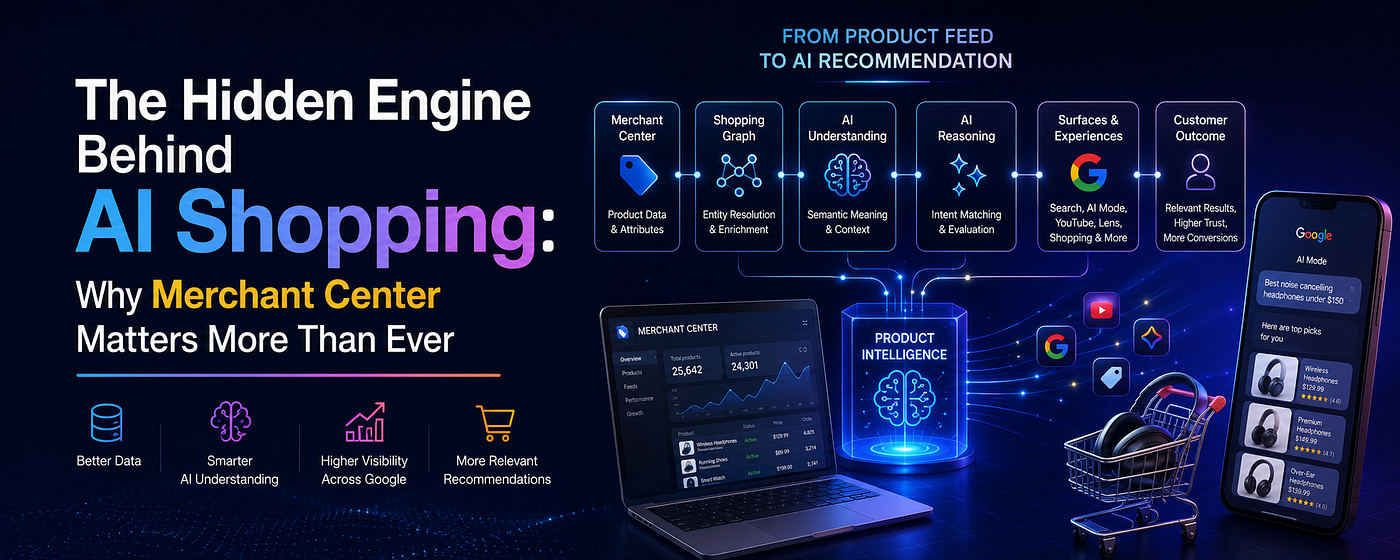 The Hidden Engine Behind AI Shopping: Why Merchant Center Matters More Than Ever