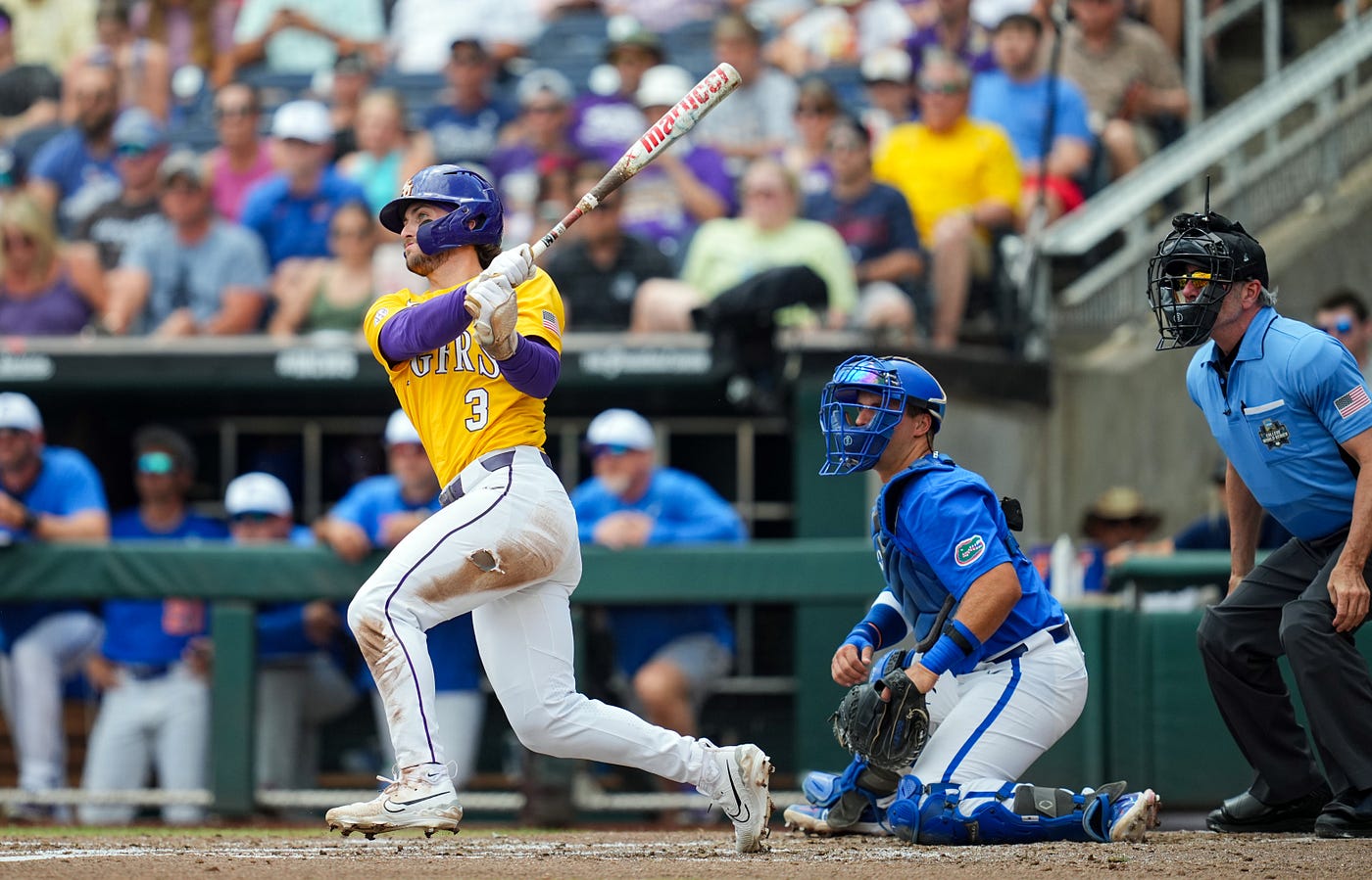 LSU Baseball: Dylan Crews introduced by Nationals