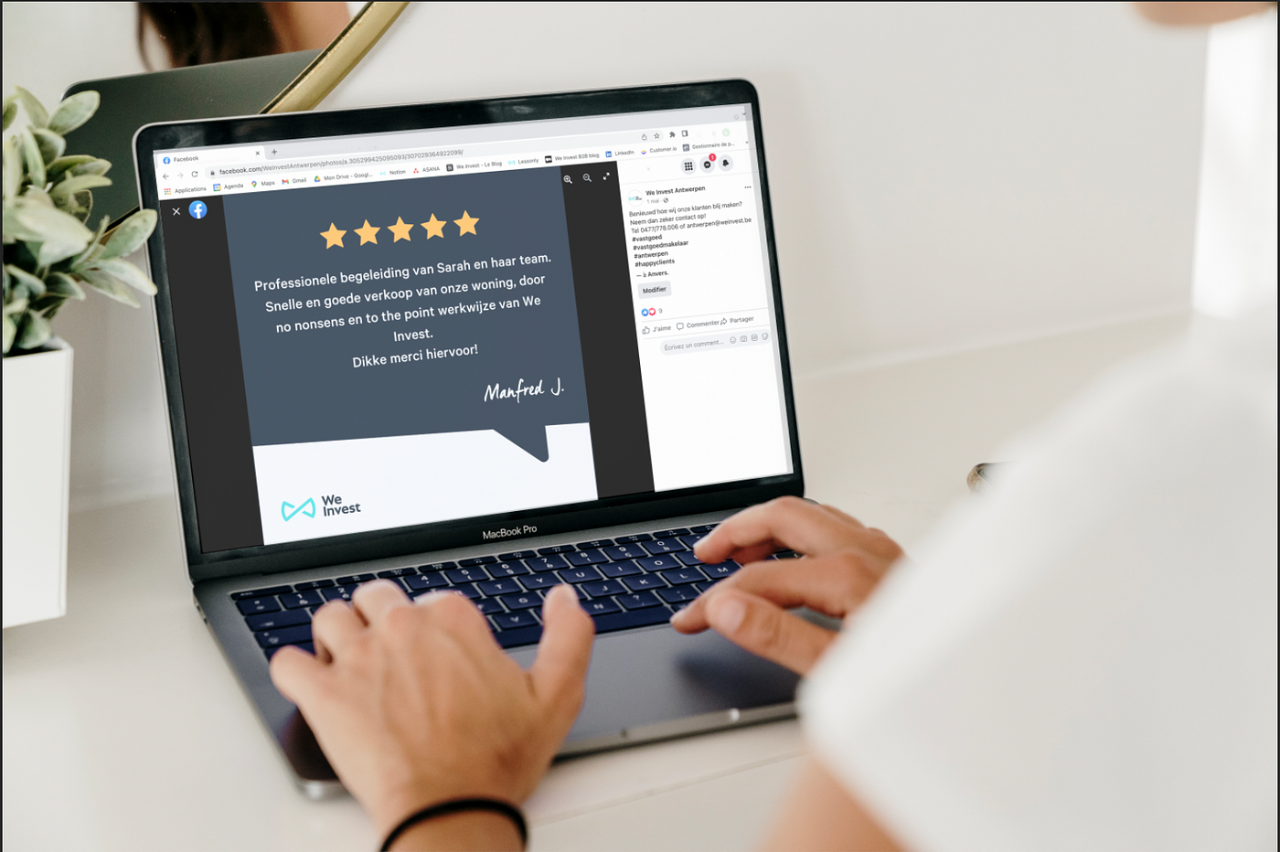 Klantenreviews om meer verkoopmandaten te krijgen