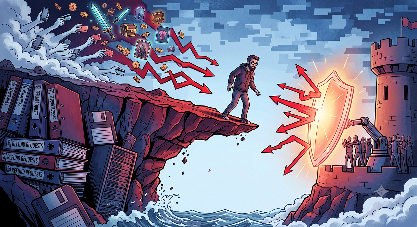 The Chargeback Cliff: Why 2026 Could Be the Year Friendly Fraud Breaks Game Studios
