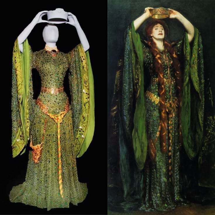 green beetle dress Emerald Green V-Neck Lace Tulle Formal Prom Dress with Long Sleeves main image 1