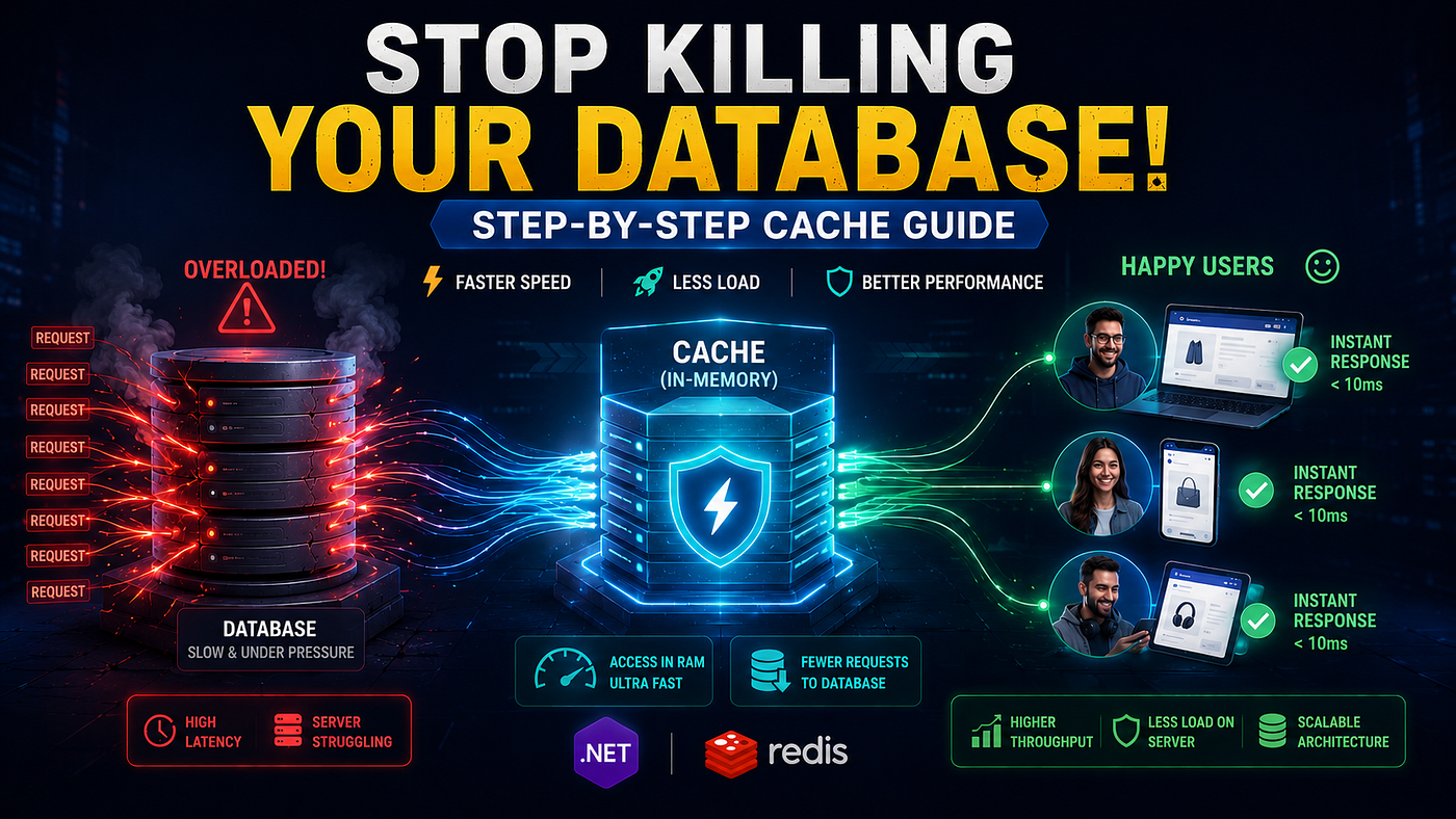 Stop Making Your Database Sweat: A Step-by-Step Guide to Caching