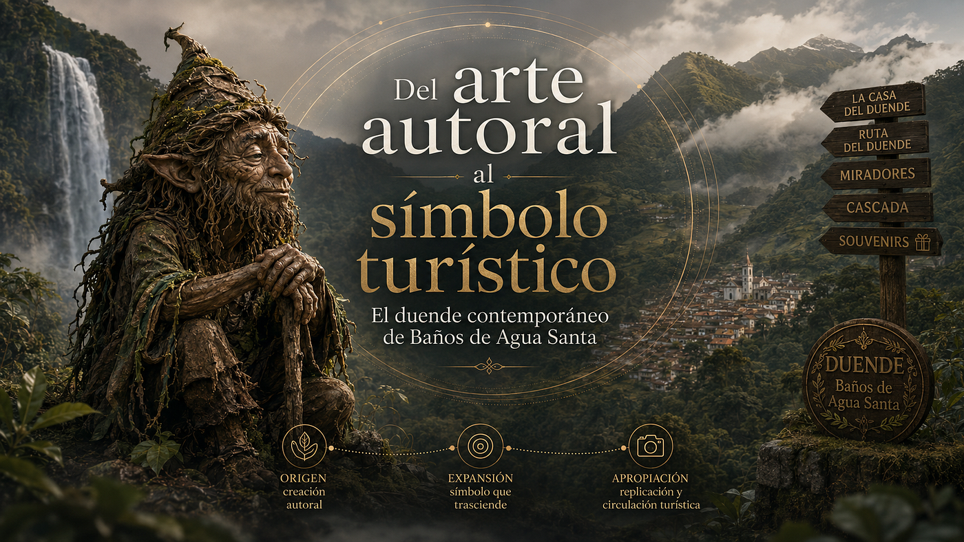 Del arte autoral al símbolo turístico: cómo nació el duende contemporáneo de Baños de Agua Santa