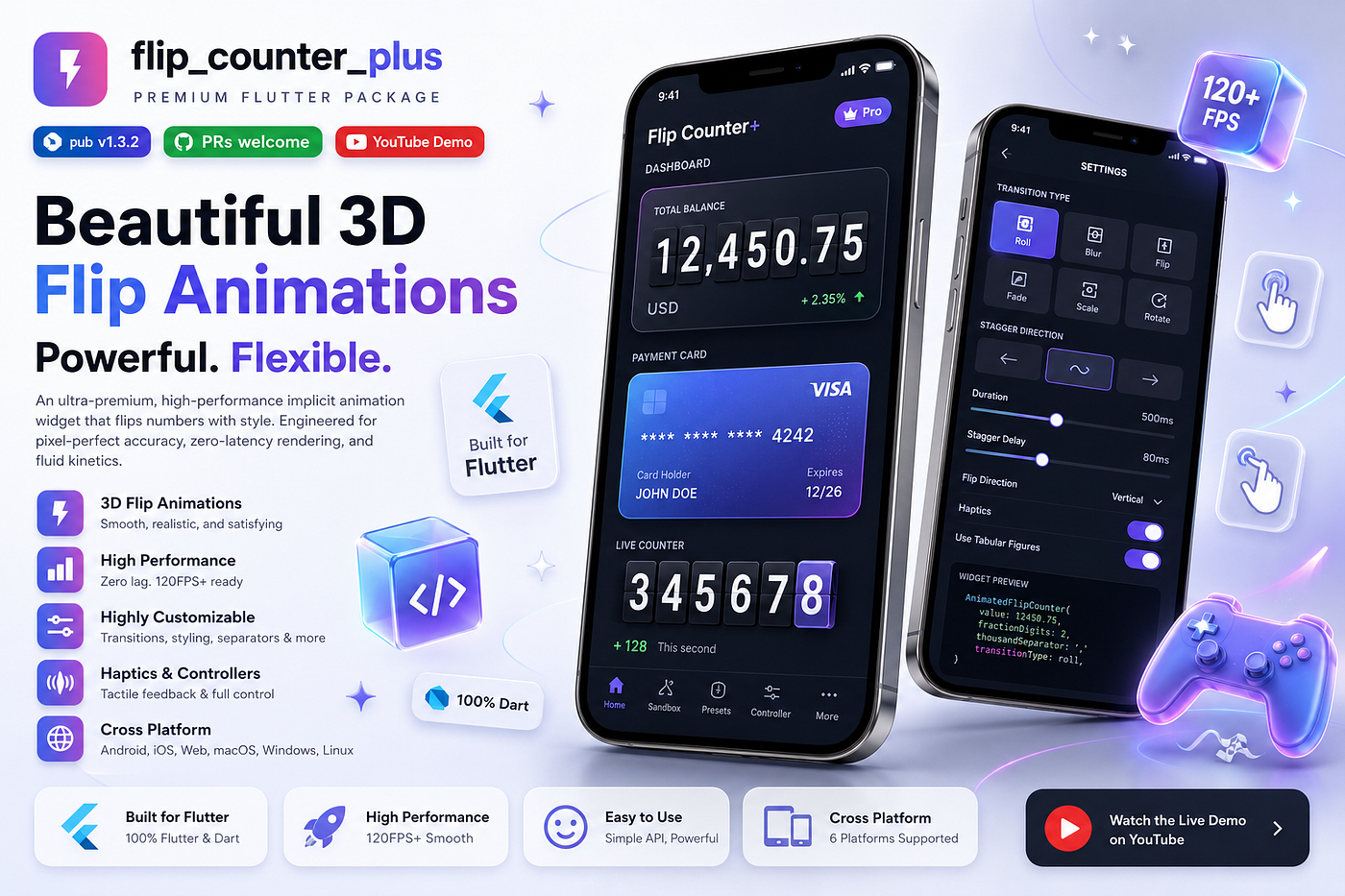 I Built a Flutter Counter Widget for 3 Months. It Now Renders at 420 FPS.