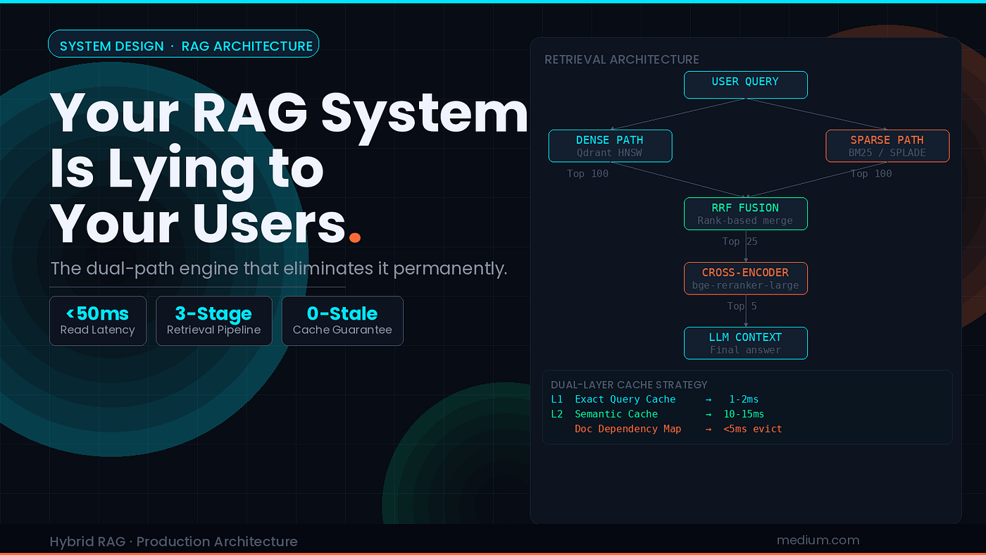 Your RAG System Is Lying to Your Users — Here's the Architecture