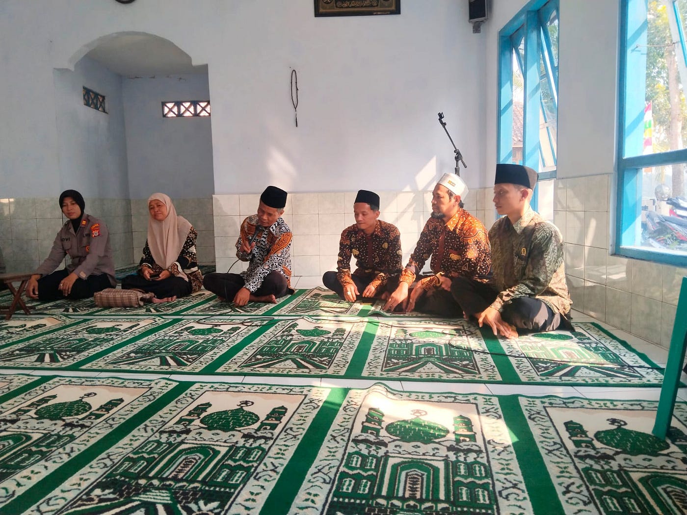 Membangun Kebiasaan Islami: Penyuluh Agama Lendah Giatkan Pelita Madinahku di Polsek Lendah