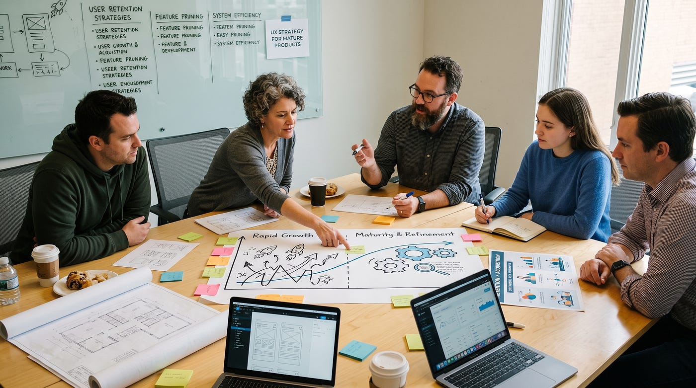 UX Strategy for Mature Products: What Seasoned Designers Prioritize When Growth Slows