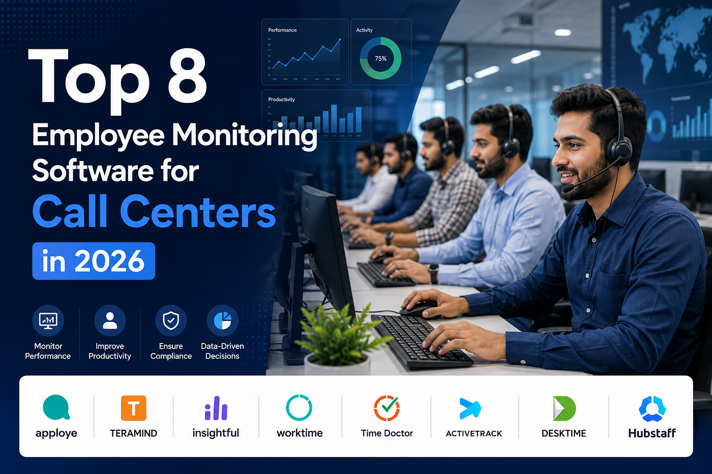 Top 8 Employee Monitoring Software for Call Centers in 2026