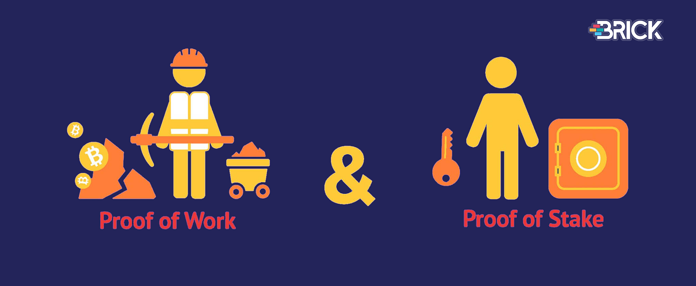 What is the difference between PoW and PoS? | by Huyen Do | BrickGlobal |  Medium