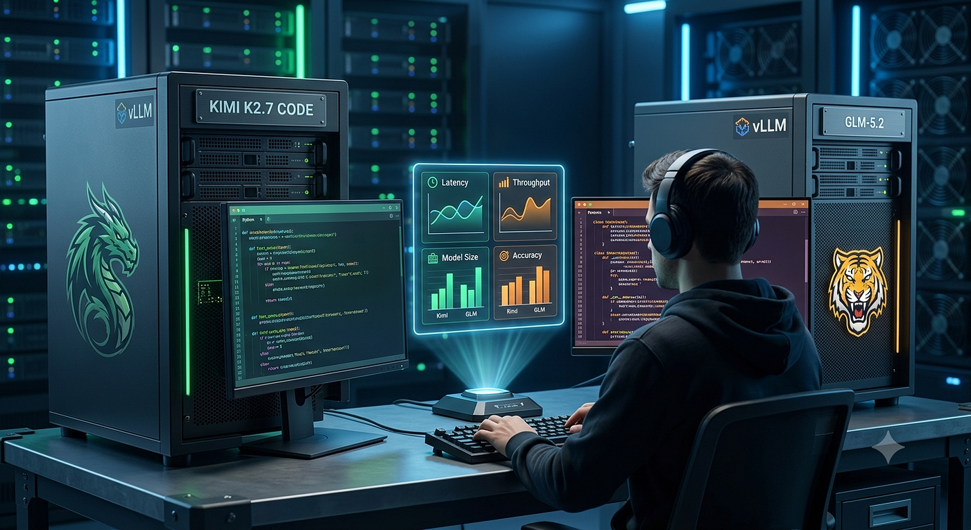 Kimi K2.7 Code vs. GLM-5.2: which open-weight coding model to self-host on vLLM