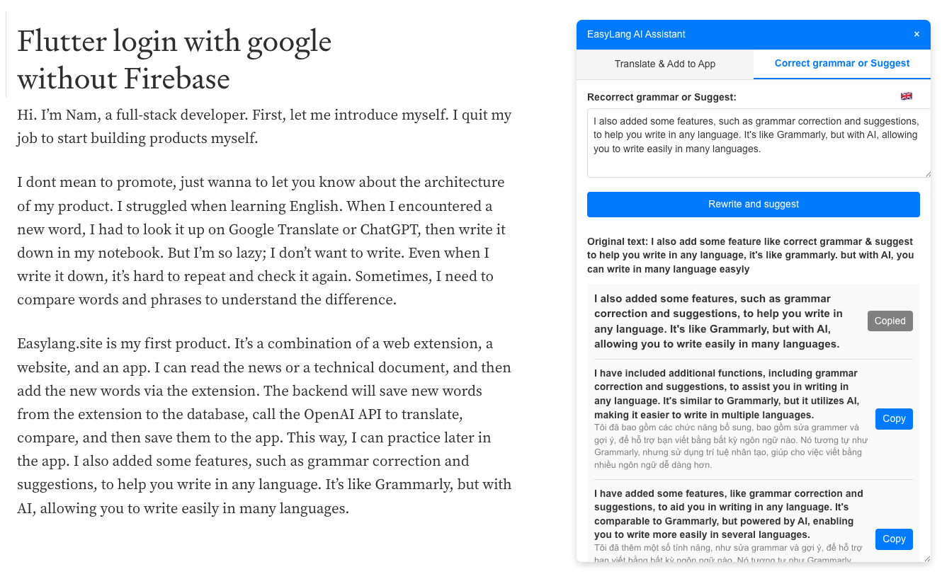 Flutter login with google without Firebase | by Nam Phan | Medium
