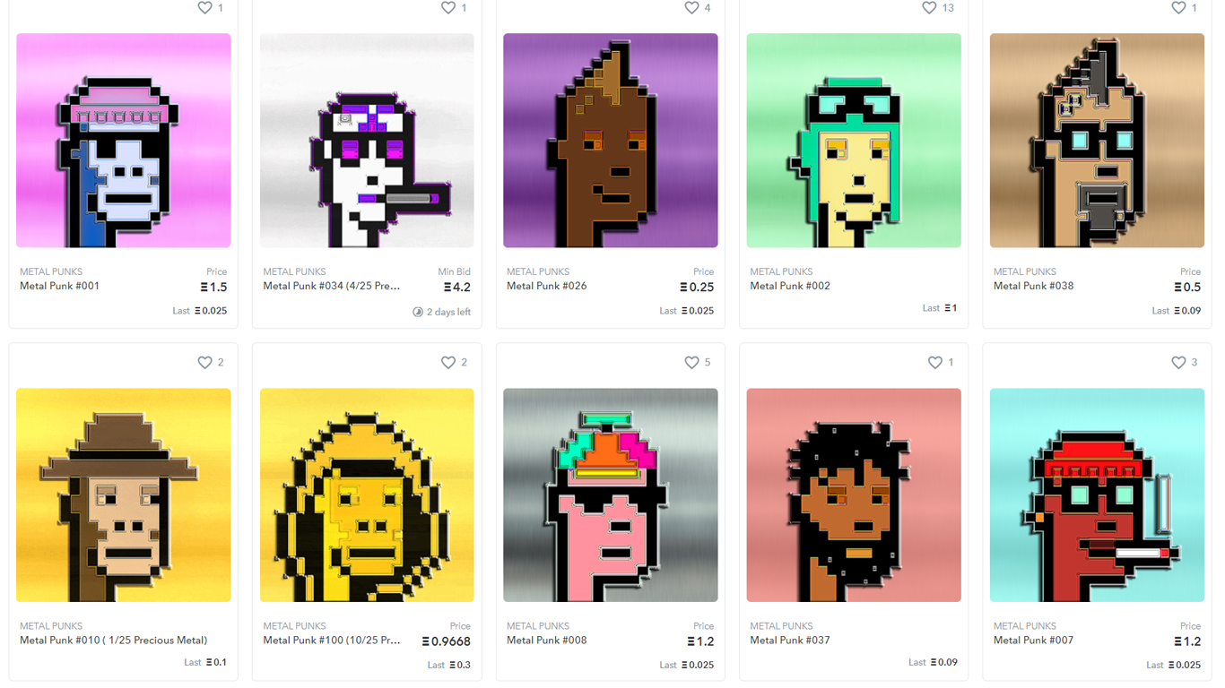 21 of the Freshest NFT Art Collections Inspired by the “CryptoPunks” | by  Ian Rogers | Medium