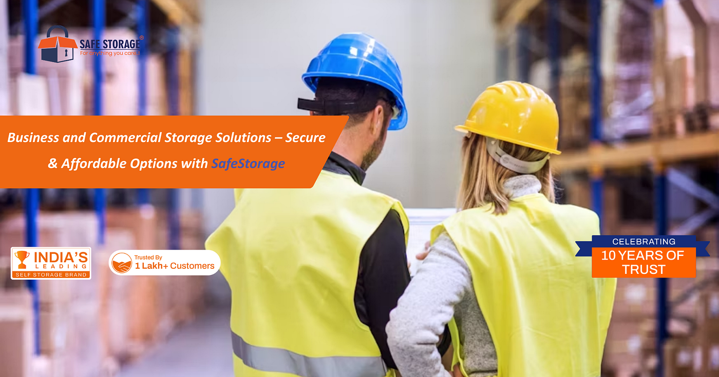 Business and Commercial Storage Solutions — Secure & Affordable Options with SafeStorage