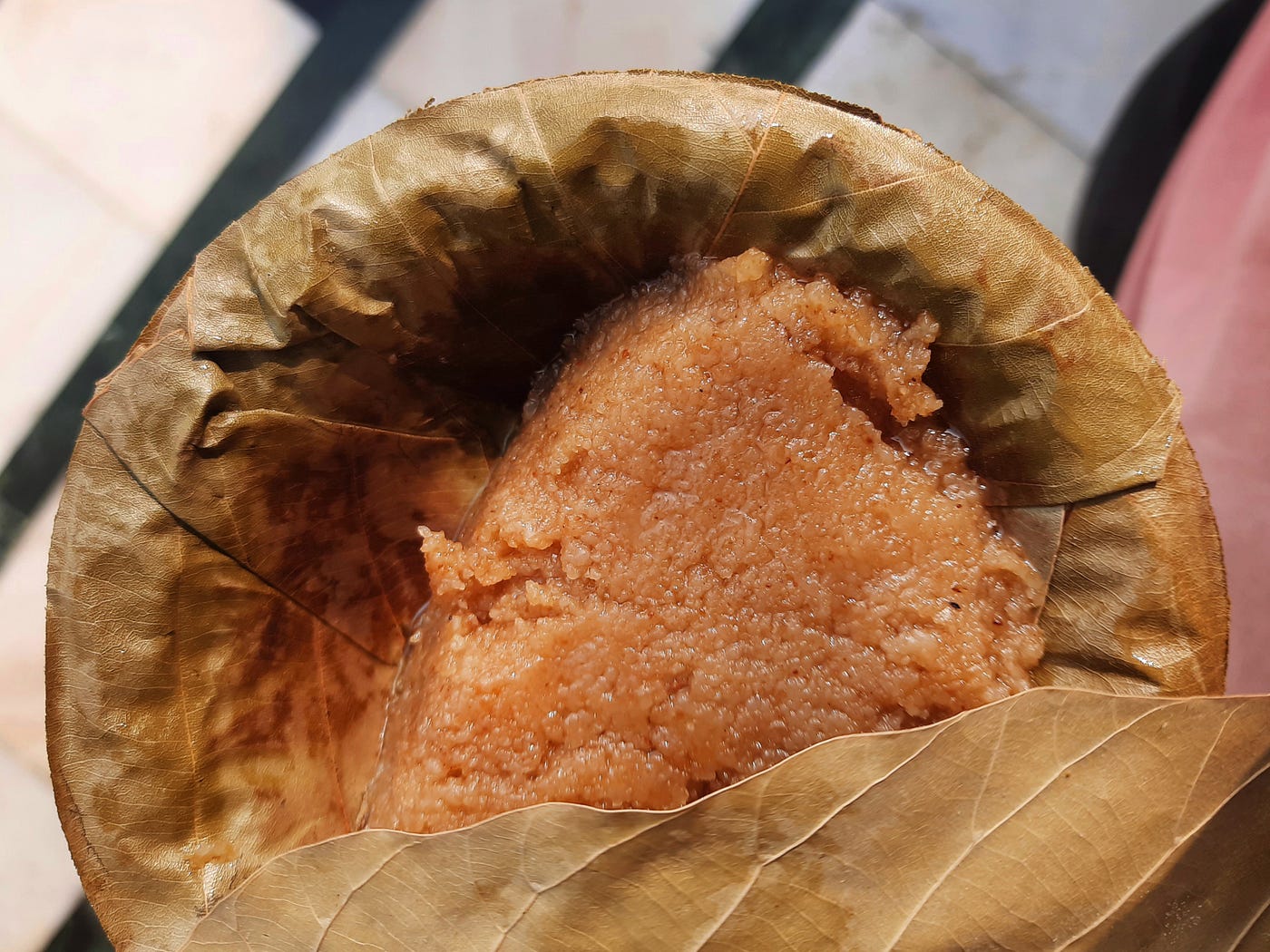 Serving The Sacred Offering From The Golden Temple in Punjab