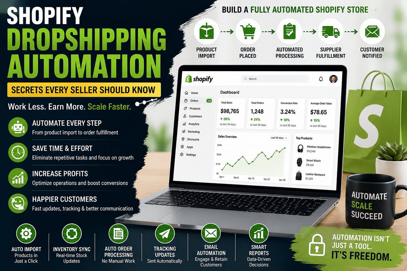 Shopify Dropshipping Automation Secrets Every Seller Should Know