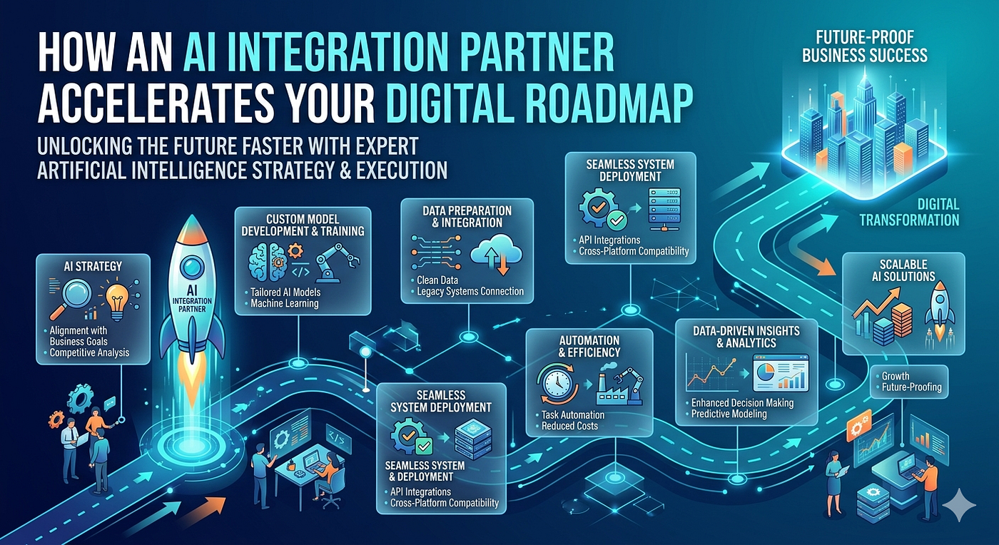 How an AI Integration Partner Accelerates Your Digital Roadmap