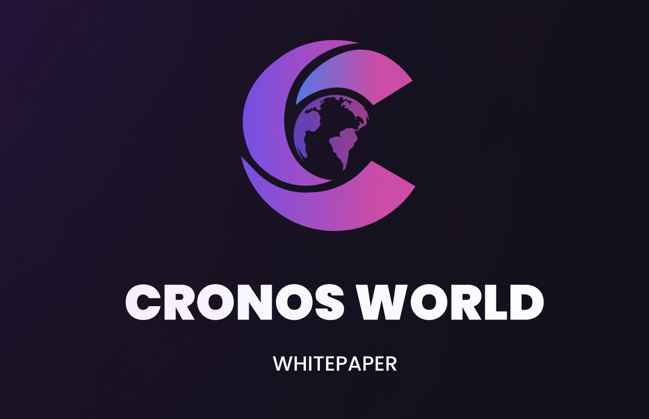 Cronos World Whitepaper Announcement ✨ | by Crown World | Medium