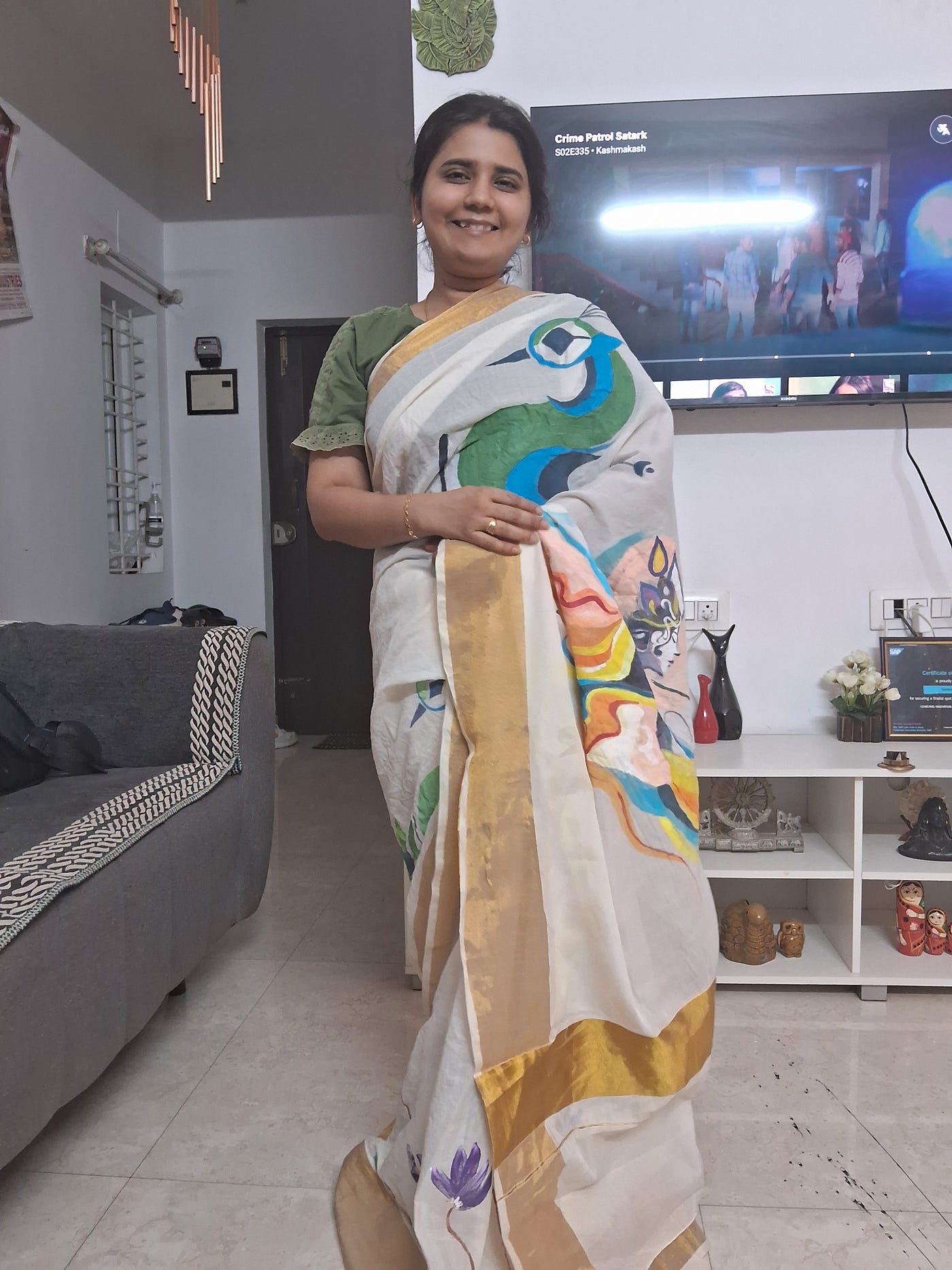 When I Learned That a Saree Is Not a Canvas