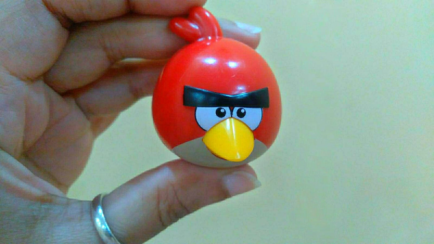 My Angry Bird Toy