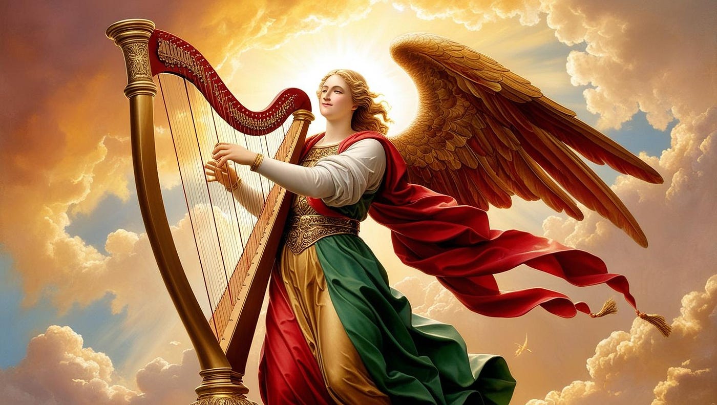 Sandalphon — The Heavenly Scribe. Sandalphon, a revered figure in