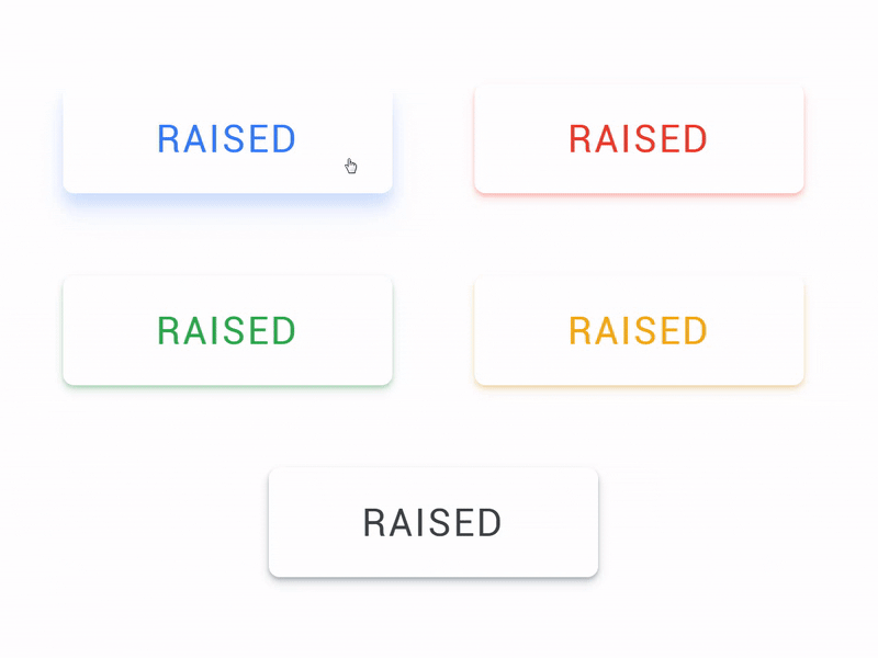 Designing for React UI components: Material Design buttons | by Roman  Kamushken | Prototypr