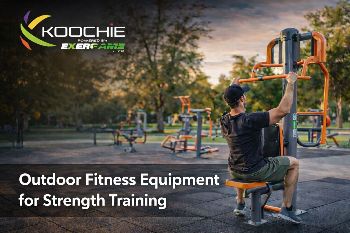 Outdoor Fitness Equipment: Strength Training with the Back Pull Down Machine