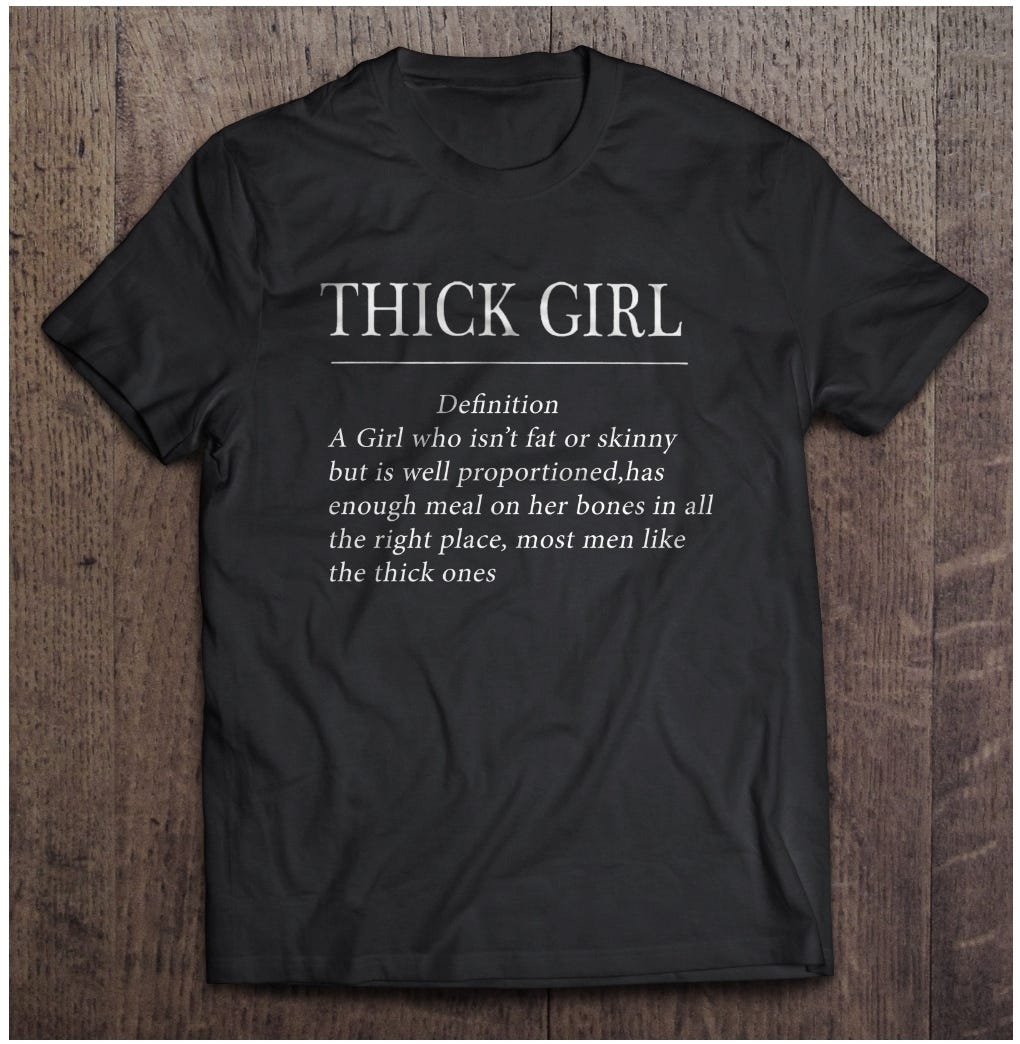 I Never Thought I Would Love a Thick Girl, But I Do