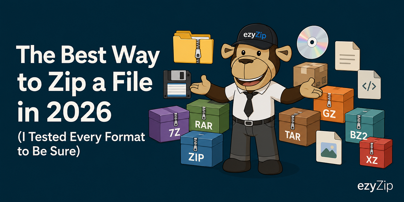 The Best Way to Zip a File in 2026 (I Tested Every Format to Be Sure)