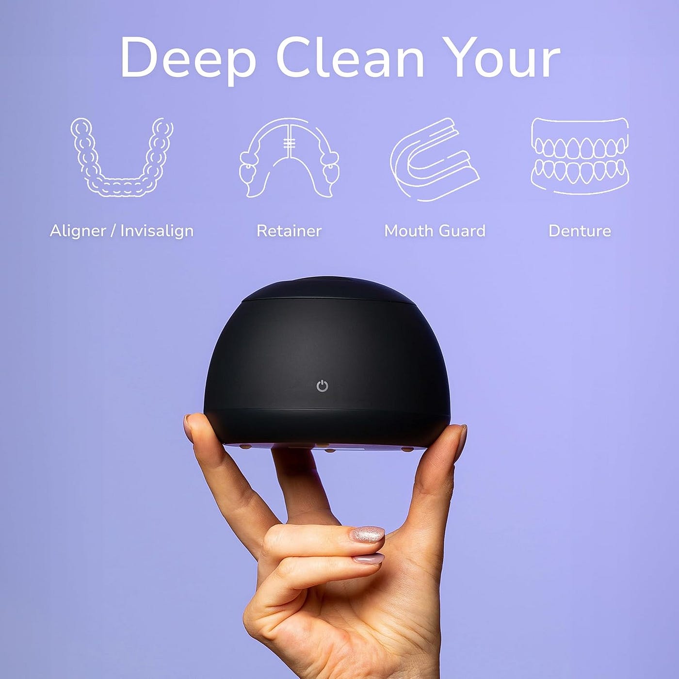 Best Ultrasonic Retainer Cleaner for Dentures, Aligner, Invisalign