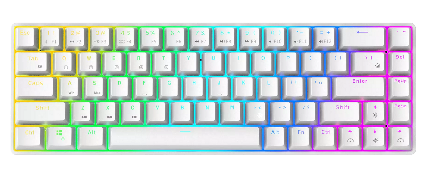 RK ROYAL KLUDGE RK61 Wired 60% Mechanical Gaming Keyboard RGB